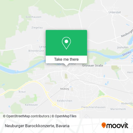 Neuburger Barockkonzerte map
