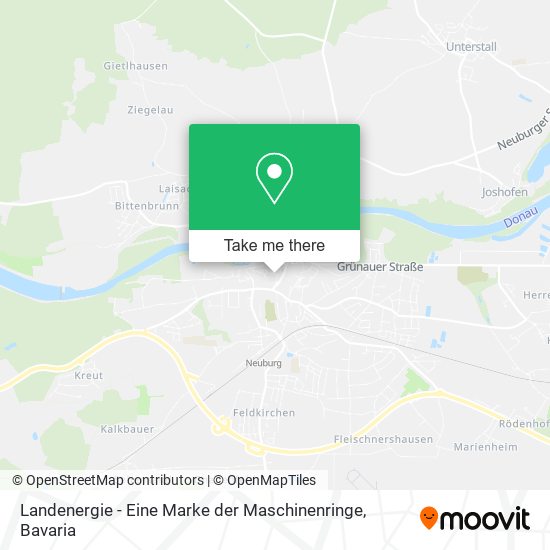 Карта Landenergie - Eine Marke der Maschinenringe