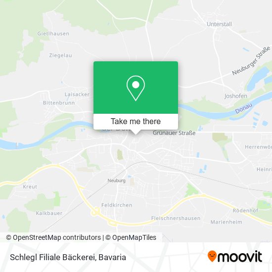 Schlegl Filiale Bäckerei map