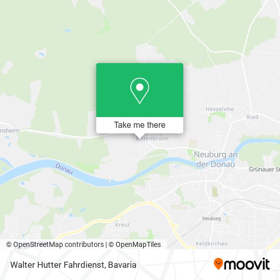 Walter Hutter Fahrdienst map