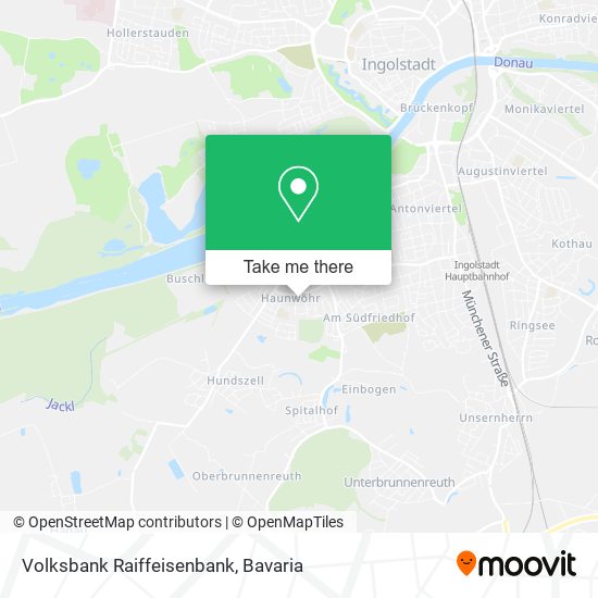 Volksbank Raiffeisenbank map