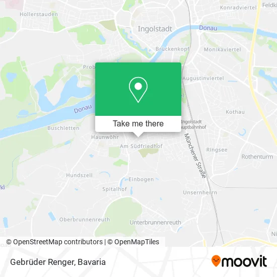 Карта Gebrüder Renger