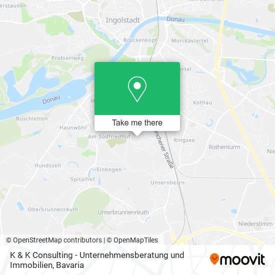 K & K Consulting - Unternehmensberatung und Immobilien map