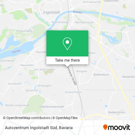 Autozentrum Ingolstadt Süd map