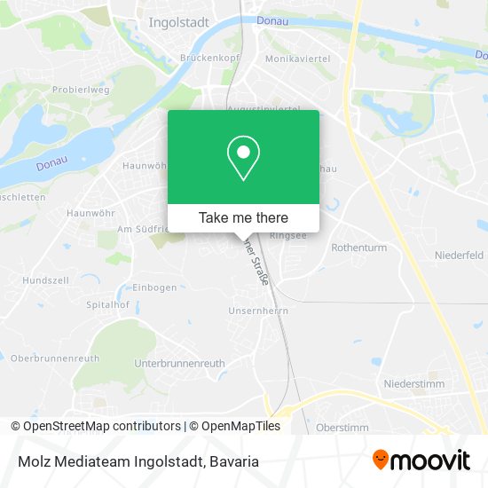 Molz Mediateam Ingolstadt map