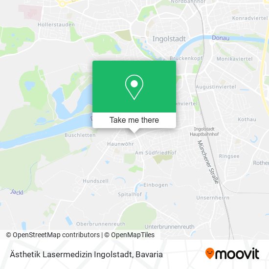 Карта Ästhetik Lasermedizin Ingolstadt