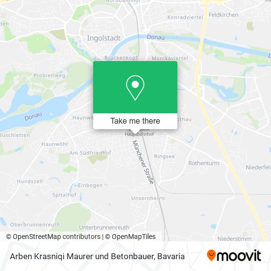 Arben Krasniqi Maurer und Betonbauer map