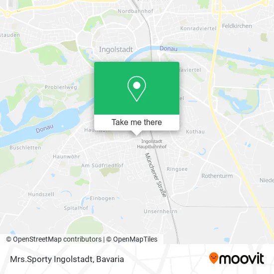 Карта Mrs.Sporty Ingolstadt