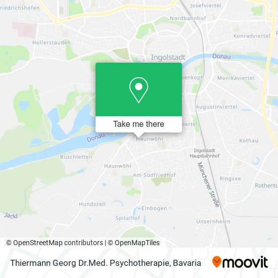 Thiermann Georg Dr.Med. Psychotherapie map