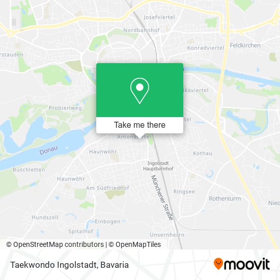 Taekwondo Ingolstadt map