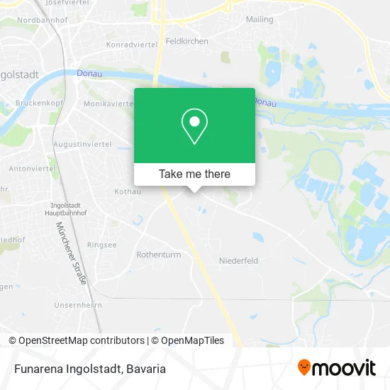 Карта Funarena Ingolstadt