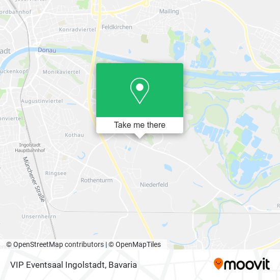 VIP Eventsaal Ingolstadt map