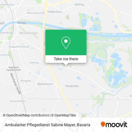 Ambulanter Pflegedienst Sabine Mayer map