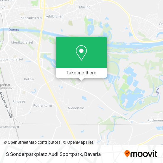 S Sonderparkplatz Audi Sportpark map