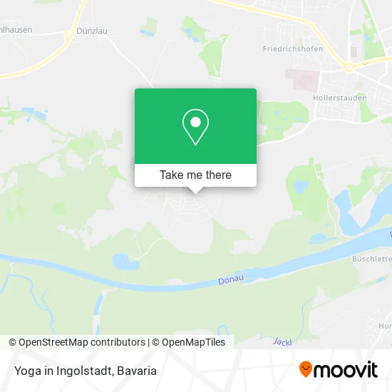 Карта Yoga in Ingolstadt