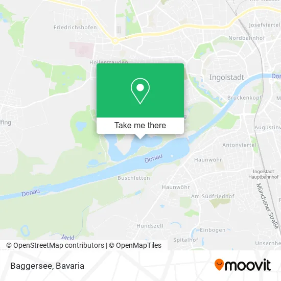 Карта Baggersee