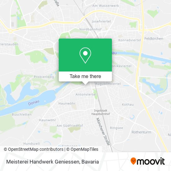 Meisterei Handwerk Geniessen map