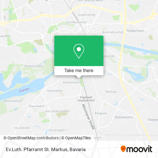 Карта Ev.Luth. Pfarramt St. Markus