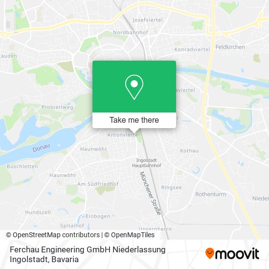 Ferchau Engineering GmbH Niederlassung Ingolstadt map
