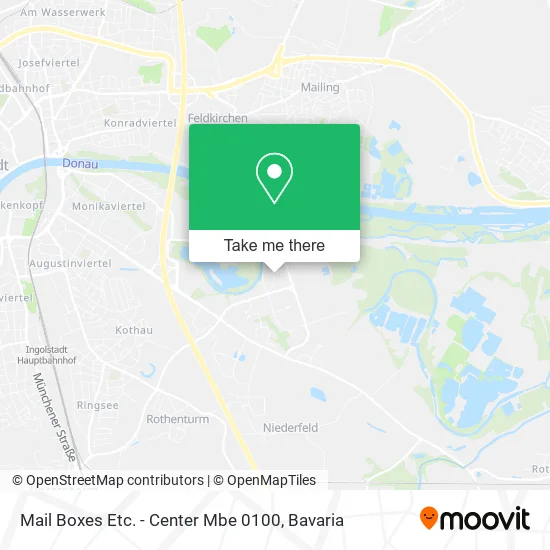 Карта Mail Boxes Etc. - Center Mbe 0100