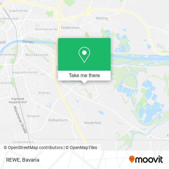 REWE map