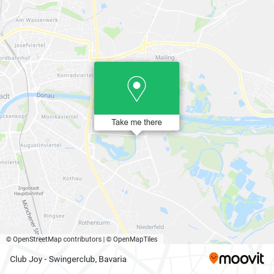 Club Joy - Swingerclub map