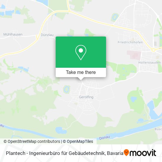 Plantech - Ingenieurbüro für Gebäudetechnik map
