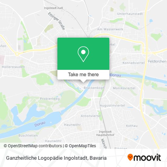 Ganzheitliche Logopädie Ingolstadt map