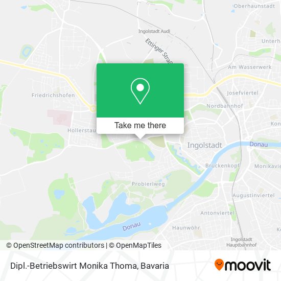 Dipl.-Betriebswirt Monika Thoma map