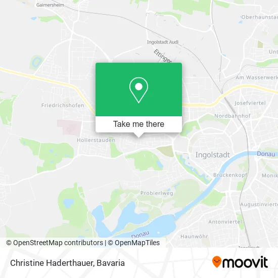 Карта Christine Haderthauer