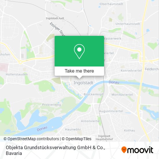 Objekta Grundstücksverwaltung GmbH & Co. map