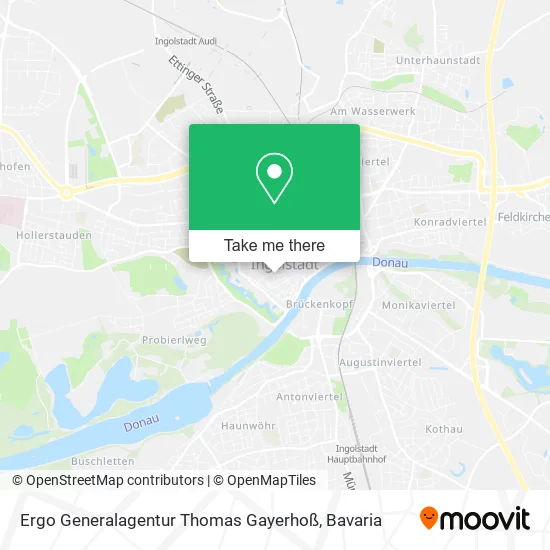 Карта Ergo Generalagentur Thomas Gayerhoß