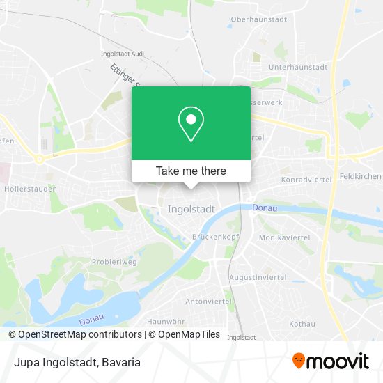 Jupa Ingolstadt map