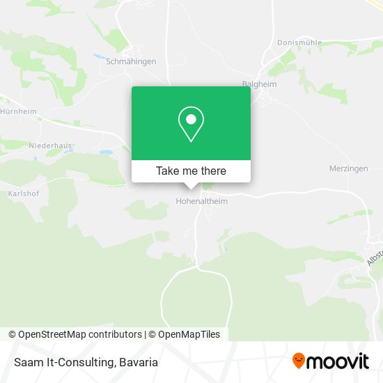 Saam It-Consulting map