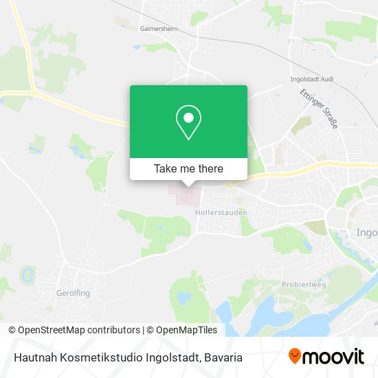 Hautnah Kosmetikstudio Ingolstadt map