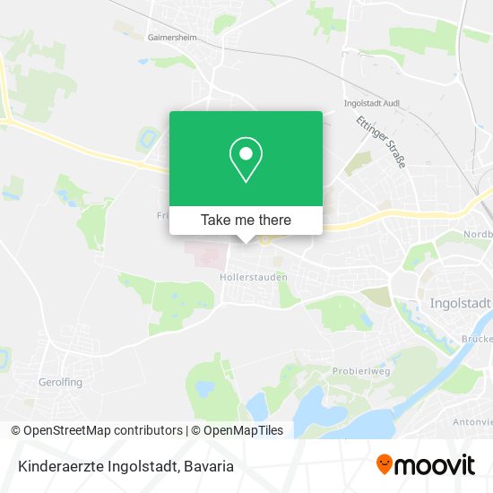 Kinderaerzte Ingolstadt map
