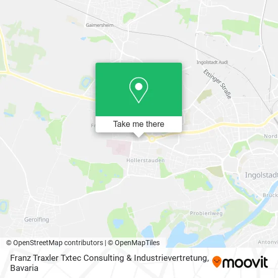 Карта Franz Traxler Txtec Consulting & Industrievertretung