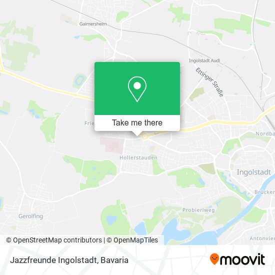 Jazzfreunde Ingolstadt map