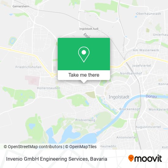 Invenio GmbH Engineering Services map