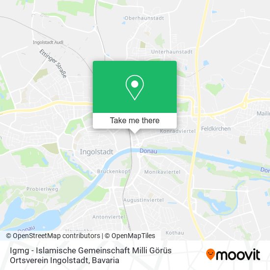 Igmg - Islamische Gemeinschaft Milli Görüs Ortsverein Ingolstadt map