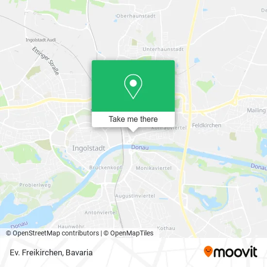 Карта Ev. Freikirchen