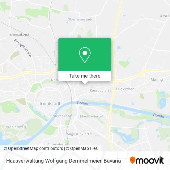 Hausverwaltung Wolfgang Demmelmeier map