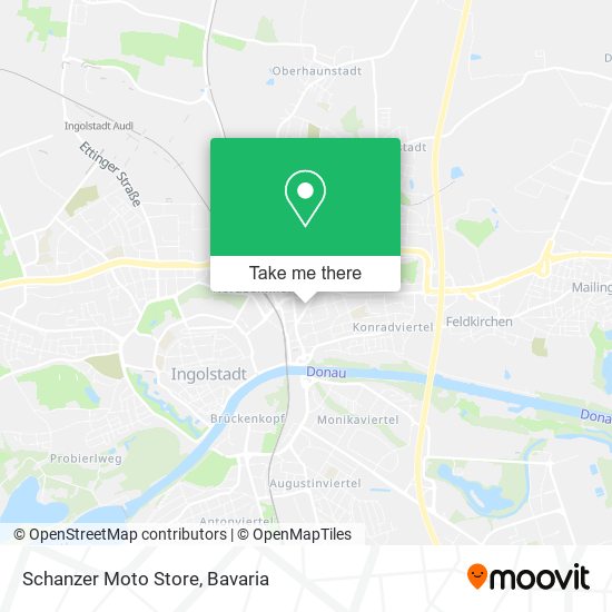 Schanzer Moto Store map