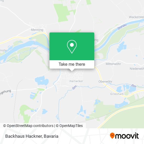 Backhaus Hackner map