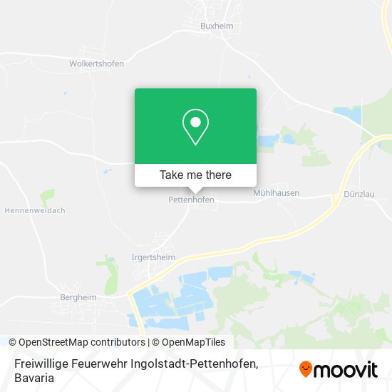 Freiwillige Feuerwehr Ingolstadt-Pettenhofen map