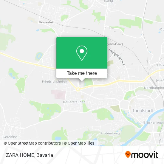 Карта ZARA HOME