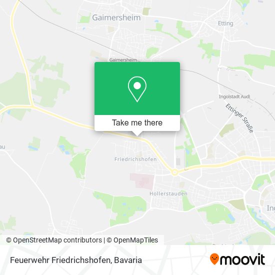 Feuerwehr Friedrichshofen map