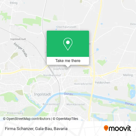 Firma Schanzer, Gala-Bau map