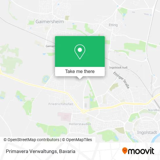 Карта Primavera Verwaltungs