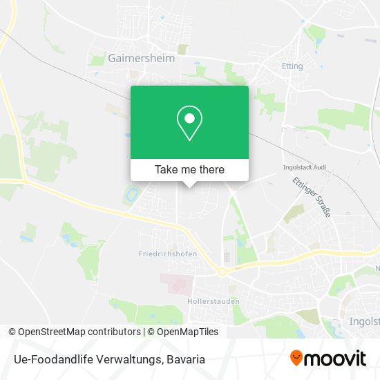 Карта Ue-Foodandlife Verwaltungs